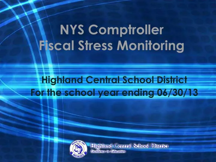 nys comptroller fiscal stress monitoring