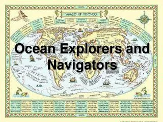Ocean Explorers and Navigators