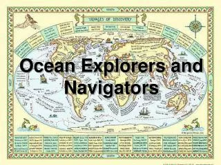 ocean explorers and navigators