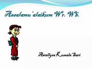 assalamu alaikum wr wb