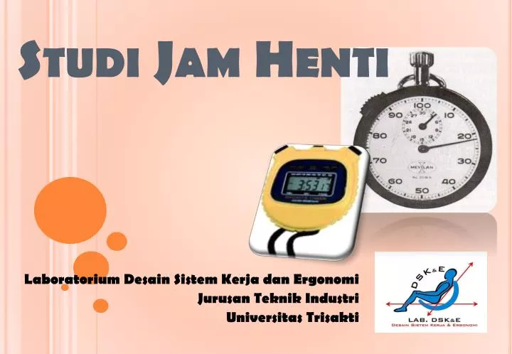 studi jam henti