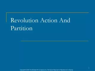 Revolution Action And Partition