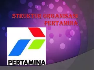 struktur organisasi pertamina