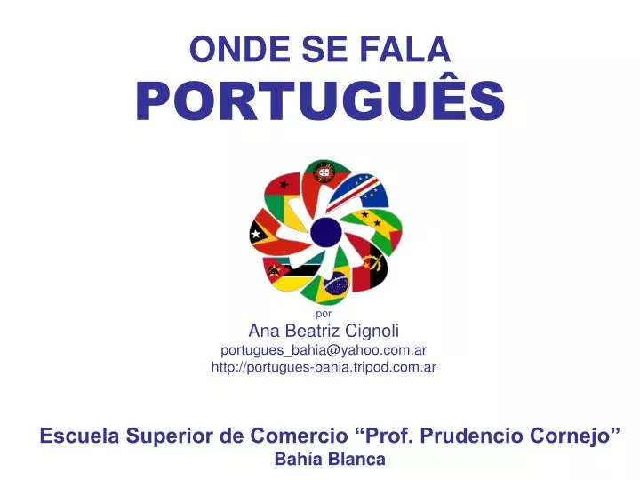 onde se fala portugu s