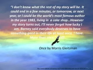 Once by Morris Gleitzman