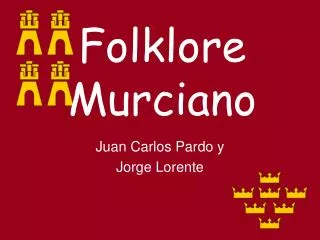 folklore murciano