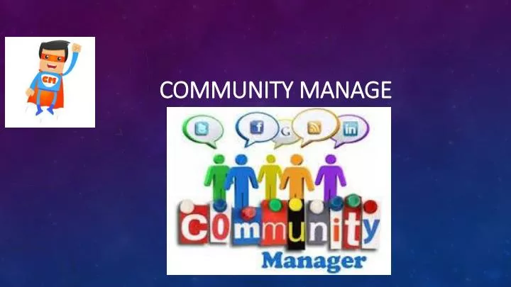 community manage