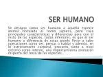 SER HUMANO - slide 1