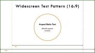 Widescreen Test Pattern (16:9)