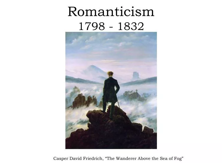 romanticism 1798 1832