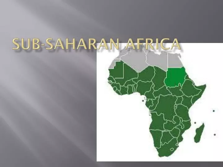 sub saharan africa