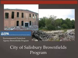 City of Salisbury Brownfields Program