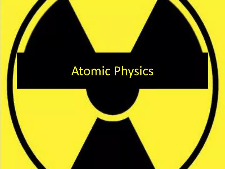 atomic physics