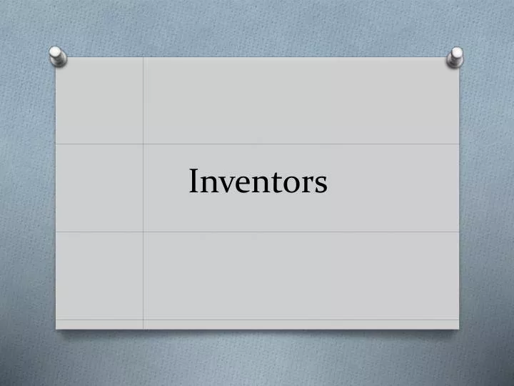 inventors