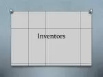 Inventors - slide 1