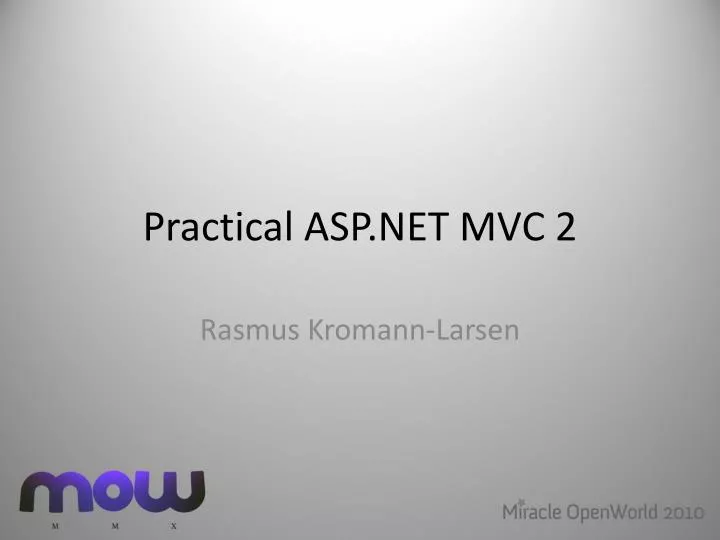practical asp net mvc 2