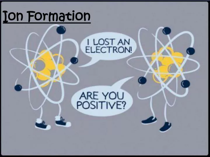 ion formation