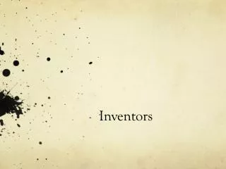 Inventors