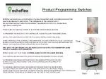 Echoflex Switch Programming Instructions - Easy Setup Guide - slide 1