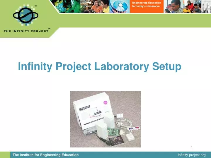 infinity project laboratory setup