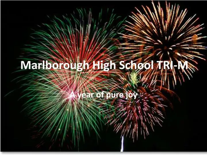 marlborough high school tri m