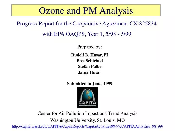 ozone and pm analysis