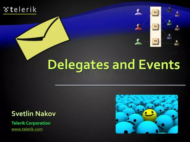 delegates and events
