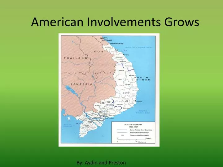 american involvements grows