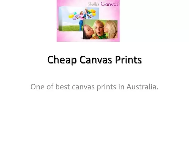cheap canvas prints