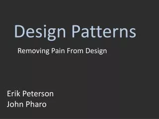 Design Patterns