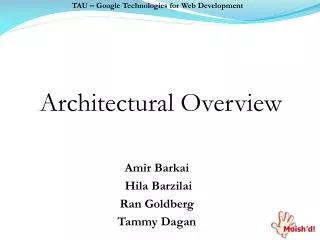 TAU – Google Technologies for Web Development