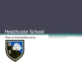 Heathcote School