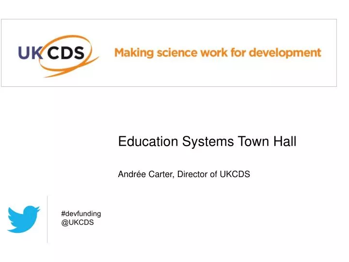 education systems town hall