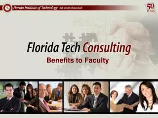 Benefits to Faculty
