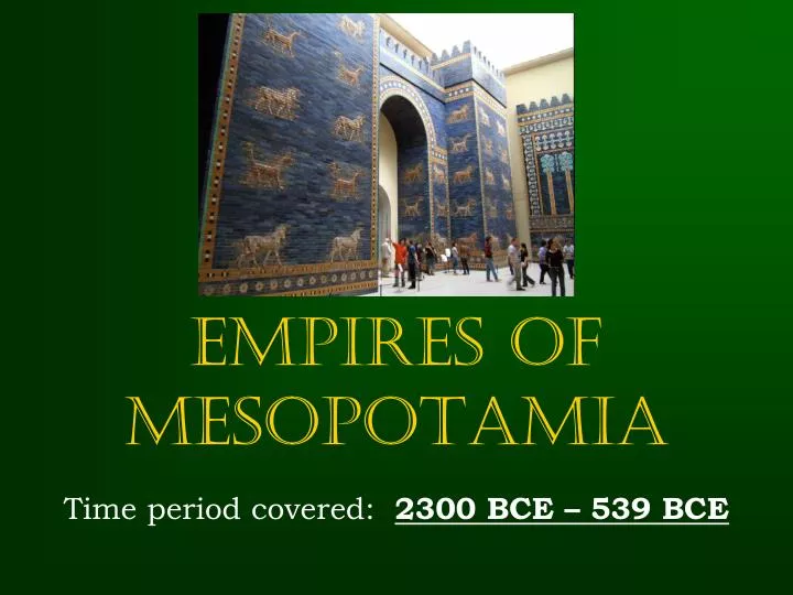 empires of mesopotamia