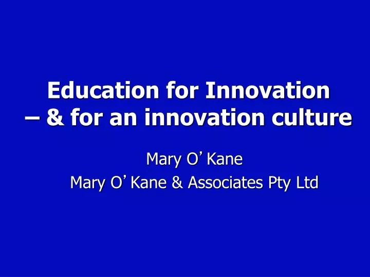 mary o kane mary o kane associates pty ltd