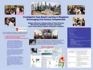 Investigative Case Based Learning in Singapore: Encouraging 21st Century Competencies