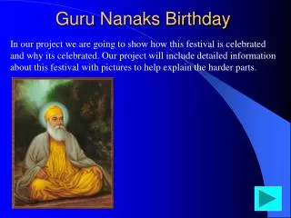 Guru Nanaks Birthday