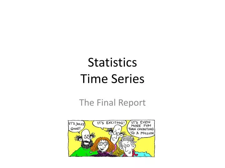 statistics time series