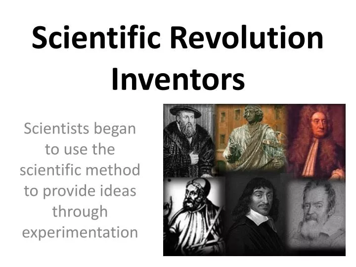 scientific revolution inventors