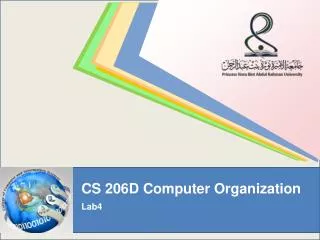 CS 206D Computer Organization Lab4