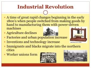 Industrial Revolution