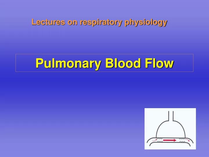 pulmonary blood flow