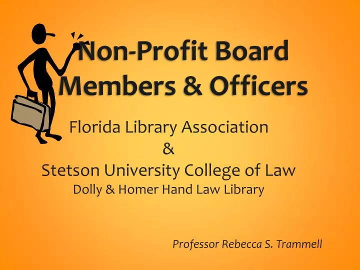 florida library association stetson university college of law dolly homer hand law library