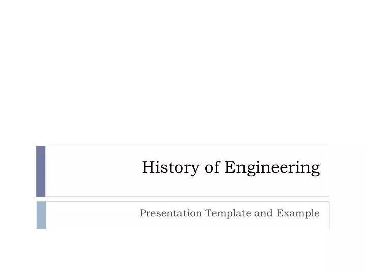 history of engineering