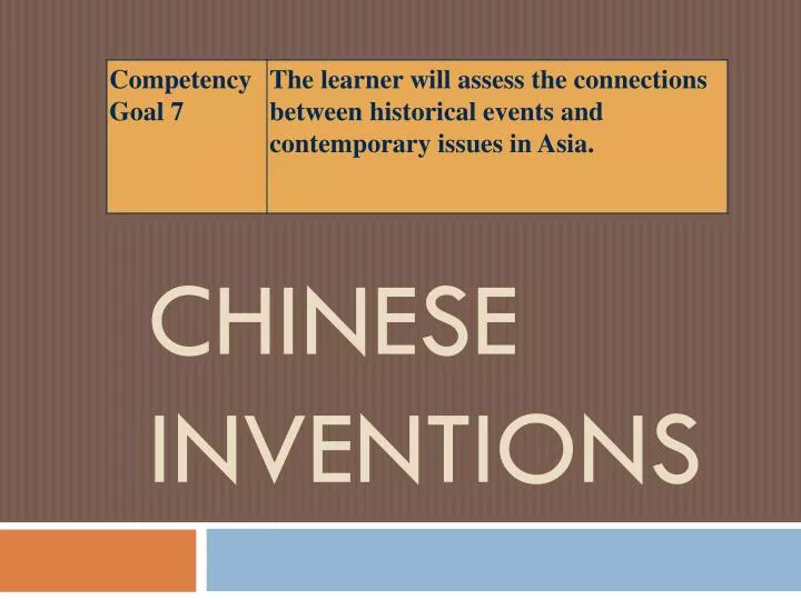 chinese inventions