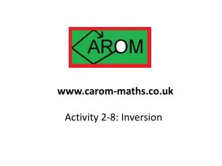 Activity 2-8: Inversion