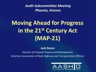 Audit Subcommittee Meeting Phoenix, Arizonz