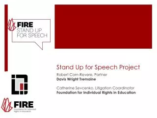 Stand Up for Speech Project