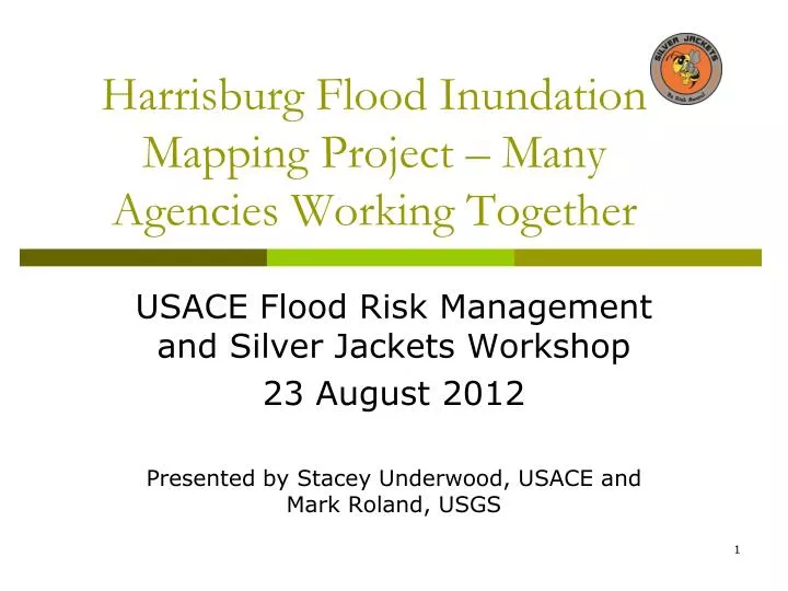 harrisburg flood inundation mapping project many agencies working together